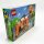 LEGO Minecraft The Fox Lodge, toy for boys and girls aged 8 and up with figures of drowned zombie and animals, childrens toy 21178