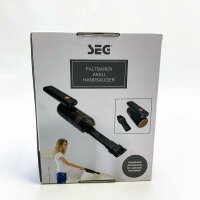 SEG VC 26 foldable cordless hand vacuum cleaner, black