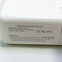 Power Adapter, Ersatz-Netzteil, A1398/A1425, 85 W