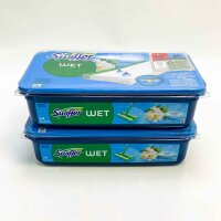 Swiffer Wet Wipes, 2 Units (24 x 2), 48 Cleaning Wipes, for Swiffer Broom, Dust Catcher, Cleaning Cloth Keeps Dust and Dirt, Bloom