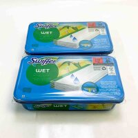 Swiffer Wet Wipes 2 Units (24 x 2) 48 Cleaning Wipes for Swiffer Broom Dust Catcher Cleaning Cloth Keeps Dust and Dirt Lemon
