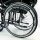 VOCIC SYIV100-RLD-D01 Wheelchair Foldable Lightweight Transport Wheelchair (17.5kg), Double Brake Design Self-Propelled Wheelchair for Seniors, Travel Wheelchair with 60cm Large Rear Wheel for All Terrains