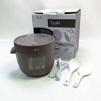 Yum Asia Tsuki YUM-TS04T Mini Rice Cooker with Shinsei...