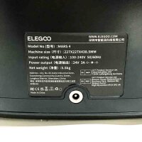 ELEGOO Mars 4 MSLA Resin 3D Printer, UV Resin Printer Photo Hardening Printer with 7-Inch 9K Monochrome LCD, 3D Printer Print Size of 153.36x77.76x175 mm³
