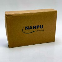 NANPU 1/4" BSP Hoher Druck Druckluft Filterregler Schmierstoffgeber, Zinklegierung - Manometer (0-16 bar), Poly-Schale, Halbautomatisches Ablassen, Halterung