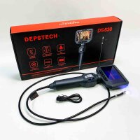 DEPSTECH DS630 two-way 210° rotating endoscope camera...