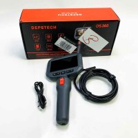 Endoscope camera with light, DEPSTECH 1080P HD industrial...