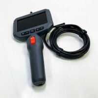 Endoscope camera with light, DEPSTECH 1080P HD industrial endoscope with 4.3 inch IPS screen, 7mm inspection camera, pipe camera, snake camera, sewer camera, telescopic camera, IP67 waterproof, 6 LEDs-3.5m