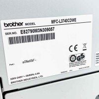 Brother MFC-L3740CDWE EcoPro - Compact 4-in-1 color LED multifunctional device with WLAN/LAN, ADF and duplex printing