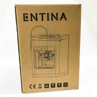 ENTINA Tina 2 3D-Drucker, zusammengebauter 3D-Drucker für Anfänger, automatische Nivellierung und abnehmbare magnetische Plattform, hochpräzise Druckunterstützung PLA/PLA+/TPU/Holz