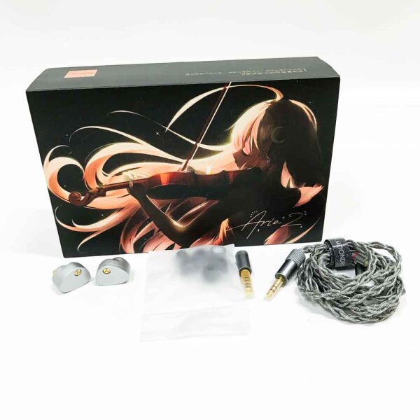 Moondrop ARIA 2 In-Ear Headphones HiFi Dynamic Wired Headphones