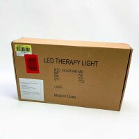 Rotlicht Therapie Rotlichtlampe für Gesicht, Red Light Therapy Panel Rotlichttherapie Lampe mit 660nm & 850nm 60 LEDs Hochleistungs-Panel für Gesicht und für Schmerzlinderung