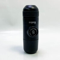 WACACO Minipresso GR, Portable Espresso Machine, Compatible Ground Coffee, Small Travel Coffee Machine, Manually Operated by Piston Action