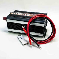 Voltage Converter 12v 230v 4000W/8000W Power Inverter 12v to 230v Modified Wave Inverter With LCD Display and Remote Control