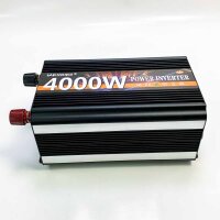 Voltage Converter 12v 230v 4000W/8000W Power Inverter 12v to 230v Modified Wave Inverter With LCD Display and Remote Control