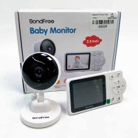 BondFree Babyphone mit Kamera Babyfon Baby Monitor 2,8...