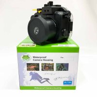 Sea frogs For Panasonic GH 5 130FT/40M Underwater Camera Diving waterproof Housing (Housing + Red Filter)