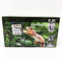 KJK wildlife camera WiFi 4K 84MP with 64GB SD card, wildlife camera with night vision, 0.05s shutter motion activated, IP67 waterproof 100ft 130° wide angle 42 pieces infrared LEDs without glow wildlife camera