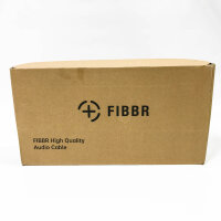 FIBBR XLR Kabel 5m-4 Pack, Mikrofonkabel Nylongeflecht XLR Stecker auf Buchse strapazierfähiges symmetrisches Mikrofonkabel kompatibel mit Vorverstärkern/Lautsprechersystemen und mehr