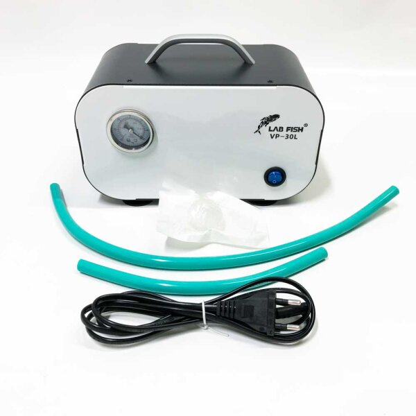 LABFISH laboratory vacuum pump portable oil-free vacuum pumps laboratory pumps 30L/min with rubber hose positive and negative pressure, 110V-220V