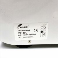 LABFISH laboratory vacuum pump portable oil-free vacuum pumps laboratory pumps 30L/min with rubber hose positive and negative pressure, 110V-220V