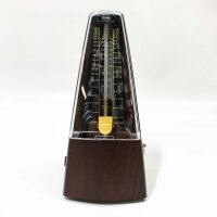 Mechanical Metronome with Bell, LEKATO Universal Metronome for Piano, Guitar, Ukulele, Violin and Chromatics, Loud Sound, High Accuracy Track Beat and Tempo for Musicians (Wood-Like)