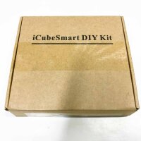 iCubeSmart 3D8RGB-KIT LED Cube Kit DIY Electronics Kit 8x8x8 LED Light Cube DIY Soldering Project Kit (3D8RGB-KIT)
