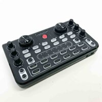 RUBEHOOW Mixer Kit Live Sound Card DJ Controller Interface with BM800 Microphone for Live, Recording, PC, Karaoke and Game Voice
