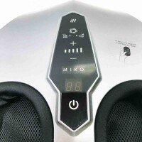 Miko Shiatsu Foot Massager: Deep tissue massage improves blood circulation and blood flow through deep kneading movements and heat therapy - suitable for plantar fasciitis. Fits up to size 47.