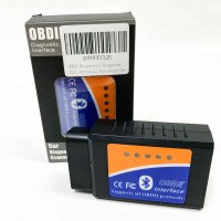 OBD2 Bluetooth Diagnosegerät Scanner Code Leser für Android Windows, Auto Diagnosegerät OBD Adapter für Alle OBDII Protokoll Fahrzeuge