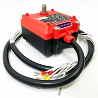 220V AC 2-Tasten-Winde Industrial Wireless Crane Controller Fernbedienung für Winch Lifting Truck Tower Crane Sender und Empfänger