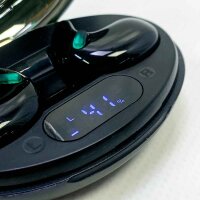 ESSONIO Sleep Headphones Bluetooth Side Sleeper Headphones with Charging Case Sleeping Earplugs with Microphone Sleep Headphones with IPX6 Waterproof 7 Hours Music Time