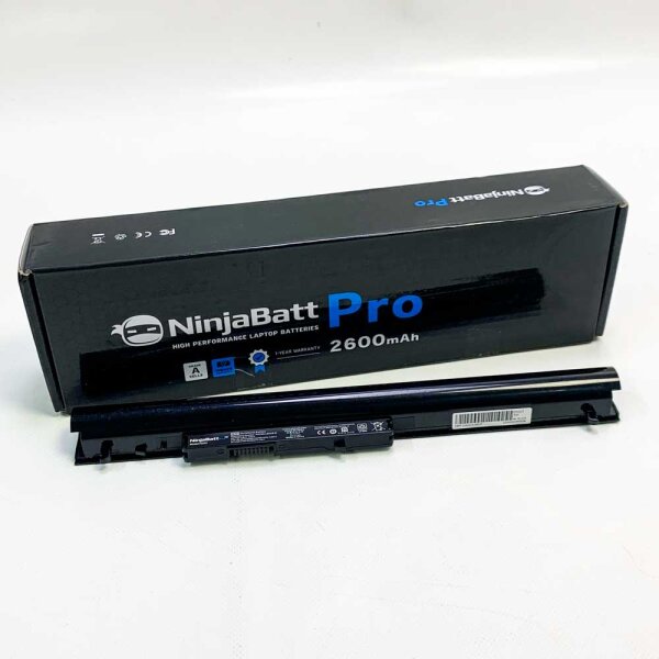 NinjaBatt Pro battery for laptop, QBEK00584, HS04, 14.4V, 2600mAh/37Wh, for HP OA04, OA03, 746641-001, HPOA04-NINJ-PRO