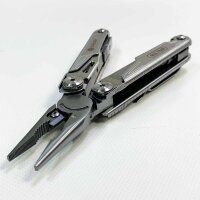 BIBURY Multitool Pliers, Stainless Steel Utility Knife with Safety Lock, Portable Folding Pliers for Outdoor Survival Camping Home Repair