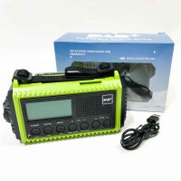 Kurbelradio DAB/UKW mit Akku 5000mAh, Tragbare Solar...