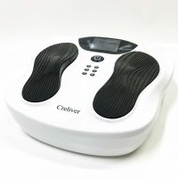 Creliver Pro, EMS & TENS Durchblutungs-Stimulator Beine, Elektrische Stimulator für füsse und beine, mit 99 Intensitätsstufen & 25 Programmen, lindert Steifheit müder Muskeln und Plantar Fasciitis,