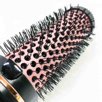 Thermal Brush 38 mm 1.5 inch, UKLISS thermal brush curling brush, give the hair volume, LCD display 120-210℃, dual voltage suitable for travel black light ion technology
