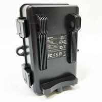 iZEEKER WiFi-Jagdkamera, 4K 60 MP Dual-Objektiv-Jagd-Foto-Fallenkamera mit Sternenlicht-Nachtsicht, 120° Erkennungswinkel, 0,1 s Aktivierungszeit