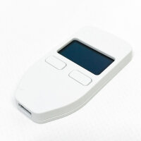 Trezor Model One - The Original Hardware Wallet for Cryptocurrencies, Bitcoin Security, Store and Manage 7000+ Coins and Tokens (White)