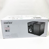 Edifier R980T Aktive 2.0 Lautsprechersystem Paar (24 Watt), 4" PC Regallautsprecher Studio Monitore für Computer --Schwarz