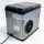Ice cube maker stainless steel, 13kg, 24 hours, small ice cube maker, with LED display and 2L water tank, self-cleaning function, 2 ice cube sizes, ice machine with ice scoop and basket, for parties, offices
