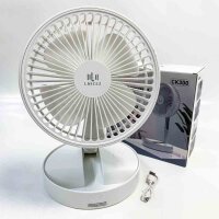 Lnicez Retractable Silent Fan (up to 100cm), USB Fan...