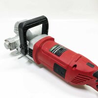 Huanyu Wall Groove Cutter 4000W Slot Cutter 7500RPM Wall Cutter Dust-Free Wall Cutter with Max. Slot Depth 39mm/Width 32mm for Brick Concrete Marble etc (Machine Set, 125mm Saw Blades Model)