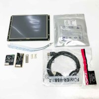 SCBRHMI 8 Inch Smart HMI Design TFT LCD Monitor Module with LCD Controller + Program + Touch Monitor + UART Interface for Arduino Esp32 8266 Raspberry Pi STM32