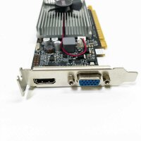 QTHREE Geforce GT 210 1G D3 64-bit Grafikkarte, 1x HDMI, 1x VGA, Low Profile Grafikkarten, Desktop-Grafikkarte für PC, PCI Express x16, DirectX 11