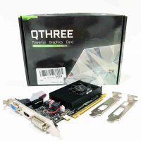 QTHREE GeForce 210 Grafikkarte, 1024 MB, DDR3, 64 Bit,...