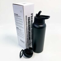 CALIYO Stainless Steel Water Bottle High Capacity Thermos...
