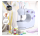 Ossky Sewing Machine with Extendable Table, Mini Sewing Machine and Sewing Kit for DIY, Cloth Doll Curtain (Spanish Instructions)