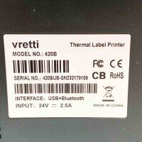 vretti label printer DHL label printer, label printer Bluetooth label printer thermal shipping label printer desktop label printing for Amazon, Shopify, Ebay, DPD, DHL, UPS, Royal Mail