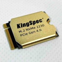 KingSpec 1TB M.2 2230 PCIe Gen4 NVMe SSD mit...